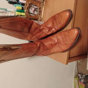 Brown Leather Women's Boots